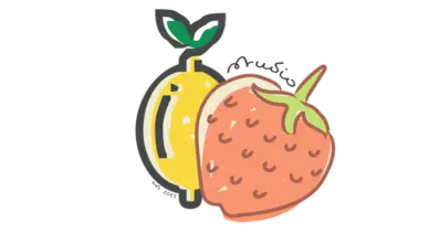 Logo ontwerp voor Studio Strawberry Lemon, een online winkel